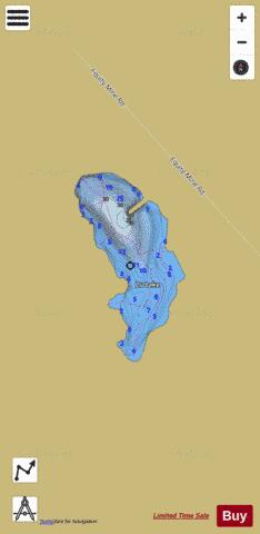 Lu Lake depth contour Map - i-Boating App