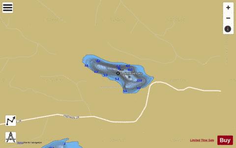 Snakehead Lake depth contour Map - i-Boating App
