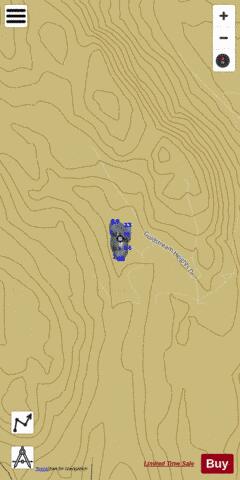 Wrigglesworth Lake depth contour Map - i-Boating App