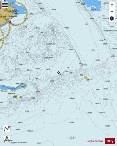 Sable Island Bank/Banc de l'Ile de Sable to/au St.Pierre Bank/Banc de Saint Pier Marine Chart - Nautical Charts App