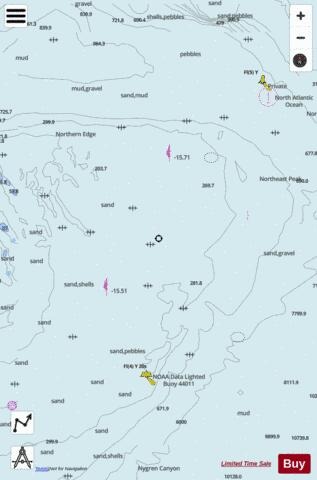 GEORGES BANK/BANC DE GEORGES- EASTERN PORTION/PARTIE EST Marine Chart - Nautical Charts App
