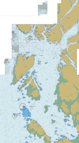Dixon Entrance, Eastern Portion\Partie Est Marine Chart - Nautical Charts App
