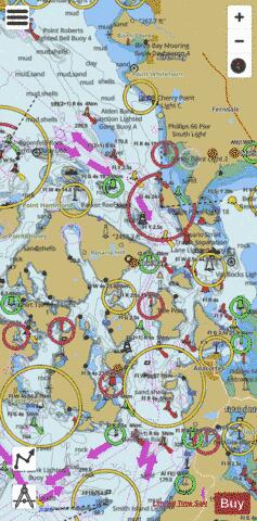 Juan de Fuca Strait to\a Strait of Georgia (Eastern Portion, Part 2 of 2) Marine Chart - Nautical Charts App
