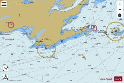 Main Duck Island to\a Scotch Bonnet Island Marine Chart - Nautical Charts App