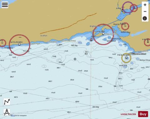 Scotch Bonnet Island to\a Cobourg Marine Chart - Nautical Charts App
