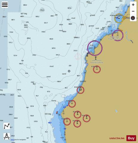 Point Clark to Southampton Marine Chart - Nautical Charts App