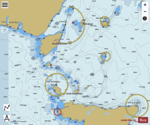 Cape Hurd to\a Lonely Island Marine Chart - Nautical Charts App
