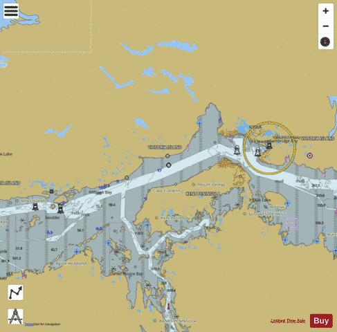 Dease Strait Marine Chart - Nautical Charts App