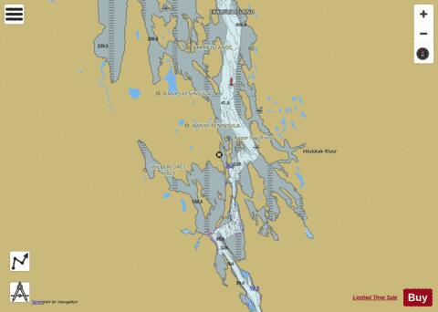 Bathurst Inlet - Central Portion/Partie Centrale Marine Chart - Nautical Charts App