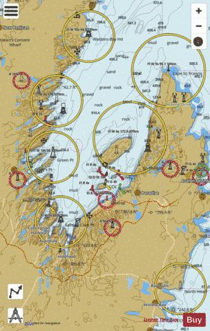 Conception Bay Marine Chart - Nautical Charts App