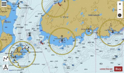 Burin Pennisula to Sainte-Pierre Marine Chart - Nautical Charts App
