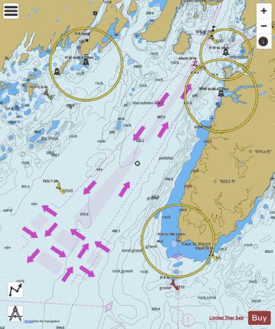 Cape St. Mary's to Argentia Harbour and Jude Island Marine Chart - Nautical Charts App
