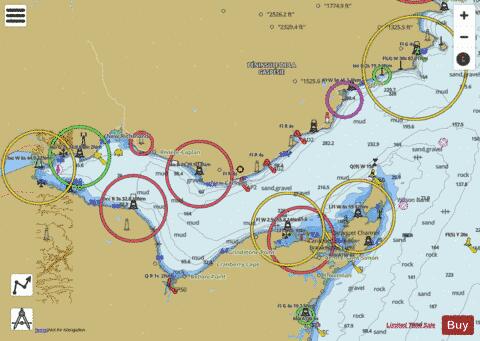 Baie des Chaleurs / Chaleur Bay Marine Chart - Nautical Charts App