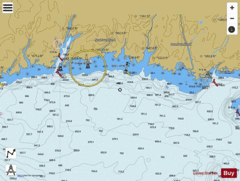 Garia Bay to/\xE0 Burgeo Marine Chart - Nautical Charts App