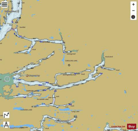 Smith Inlet, Boswell Inlet and\et Draney Inlet Marine Chart - Nautical Charts App