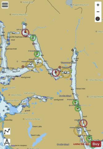 Esperanza Inlet (Part 2 of 2) Marine Chart - Nautical Charts App
