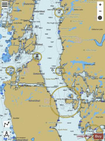 Hakai Passage to Fitz Hugh Sound (Part 2 of 2) Marine Chart - Nautical Charts App