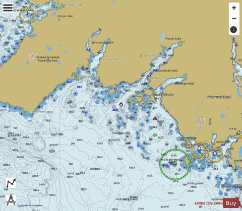 Checleset Bay Marine Chart - Nautical Charts App