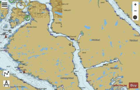 Hevenor Inlet Marine Chart - Nautical Charts App