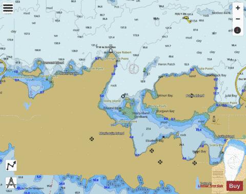 Bayfield Sound Marine Chart - Nautical Charts App