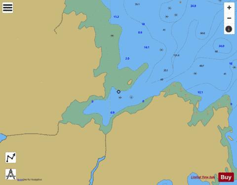 Hopes Advance Bay Marine Chart - Nautical Charts App