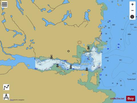 Payne Bay and River (Tuvalik Point to Basking Island) Marine Chart - Nautical Charts App