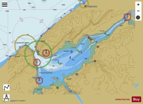 Annapolis Basin Marine Chart - Nautical Charts App