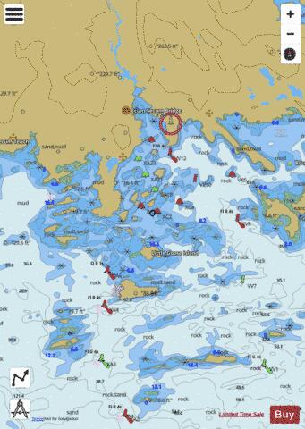 Ecum Secum Marine Chart - Nautical Charts App