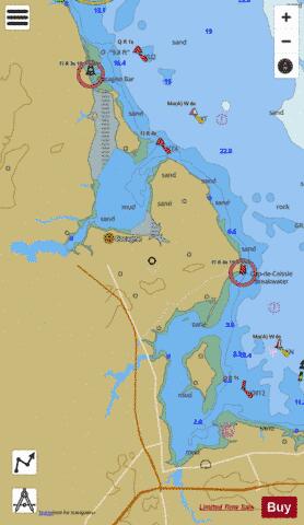 Cocagne et/and Shediac Marine Chart - Nautical Charts App