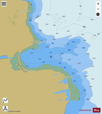 Baie du Renard - \xCEle d'Anticosti Marine Chart - Nautical Charts App