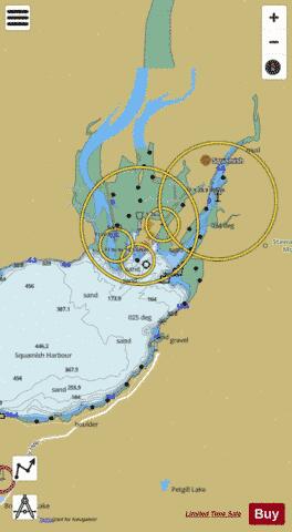 Squamish Harbour Marine Chart - Nautical Charts App