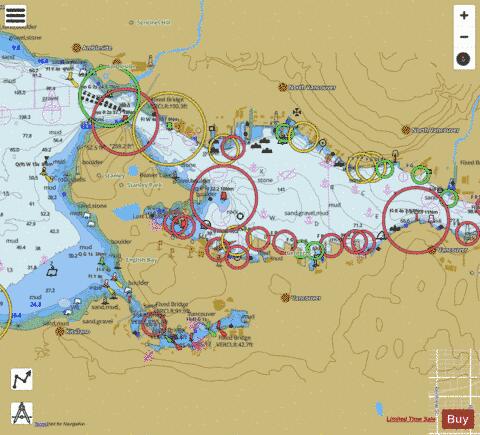 Vancouver Harbour, Western Portion\Partie Ouest Marine Chart - Nautical Charts App