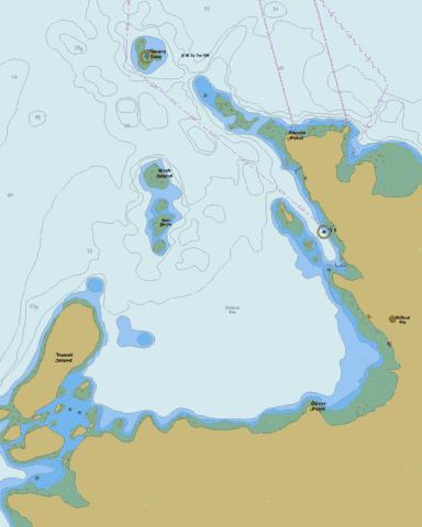 Alliford Bay Marine Chart - Nautical Charts App
