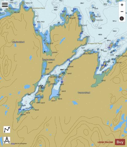 Brundige Inlet Marine Chart - Nautical Charts App