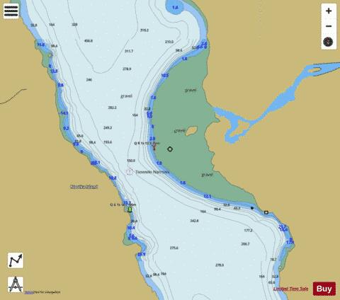 Tsowwin Narrows Marine Chart - Nautical Charts App