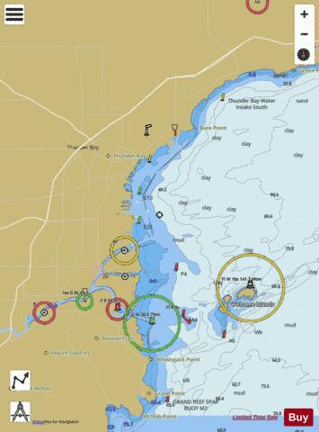 Port of Thunder Bay Marine Chart - Nautical Charts App
