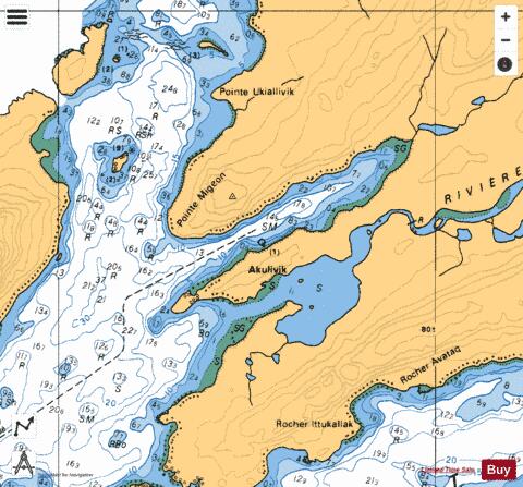 Akulivik Marine Chart - Nautical Charts App