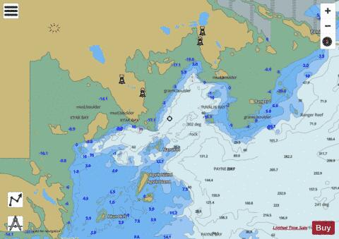 Kyak and Tuvalik Bays Marine Chart - Nautical Charts App