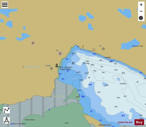 Baker Lake Harbour Marine Chart - Nautical Charts App