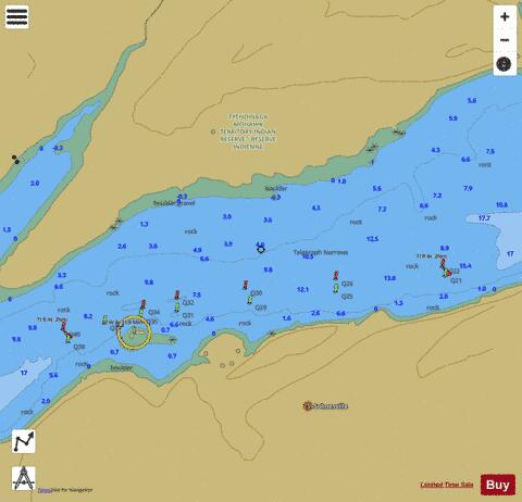 CA_CA573494 Marine Chart - Nautical Charts App