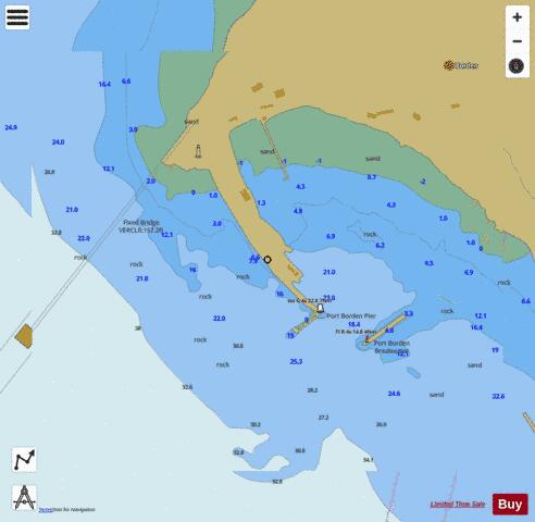 Borden Marine Chart - Nautical Charts App