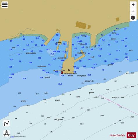 Bell Island Marine Chart - Nautical Charts App