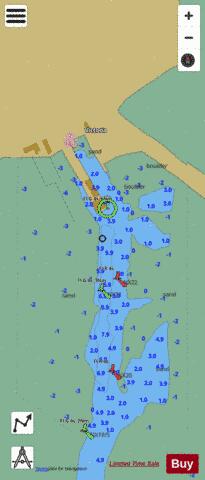 Victoria Wharf Marine Chart - Nautical Charts App
