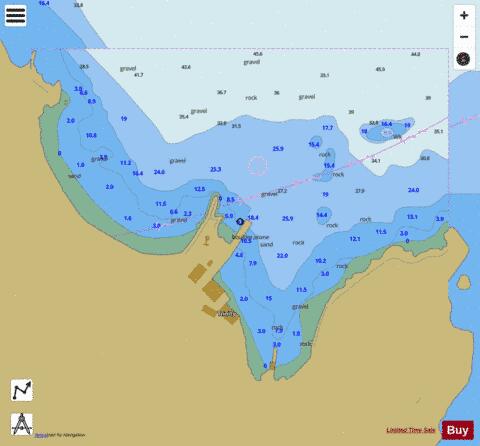 Trinity Wharves Marine Chart - Nautical Charts App