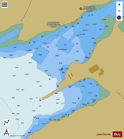 Long Harbour, Erco Wharf Marine Chart - Nautical Charts App