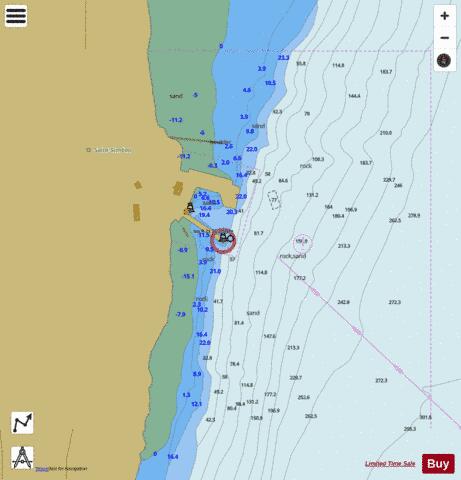 Saint-Simeon Marine Chart - Nautical Charts App