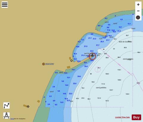 Godbout Marine Chart - Nautical Charts App