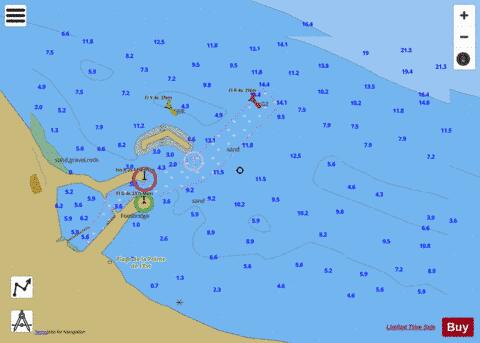 Grosse-Ile-nord Marine Chart - Nautical Charts App
