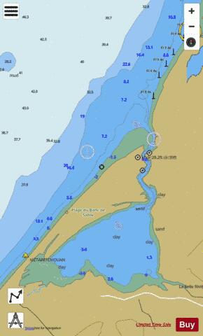 Saint-G�d�on Marine Chart - Nautical Charts App