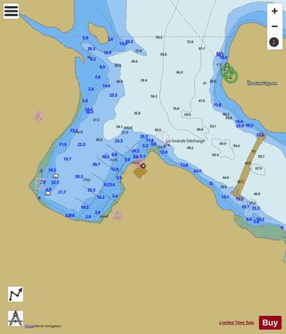Dame-en-terre Marine Chart - Nautical Charts App